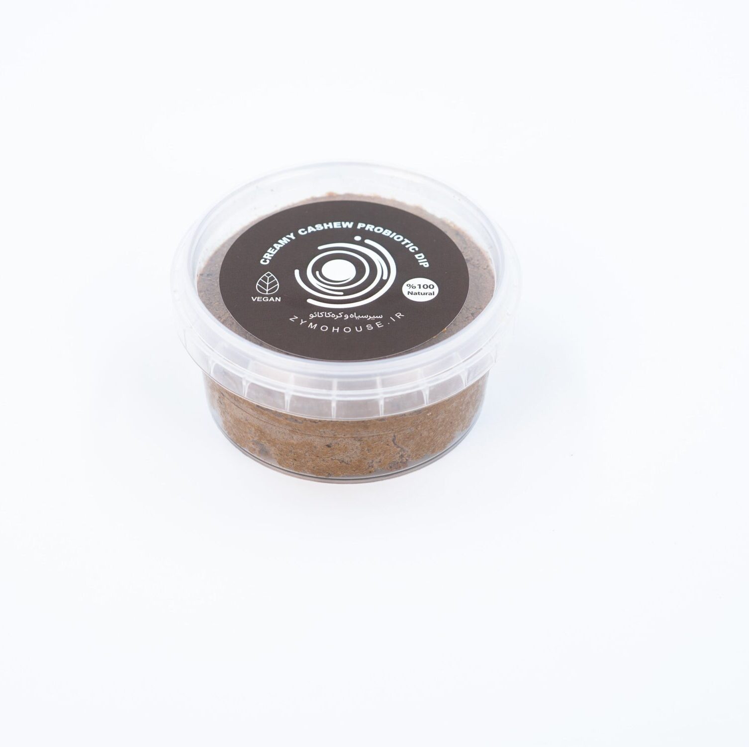 DSC0231_VRhpnPRr83-scaled-e1708952816490.jpeg پنیرسیرسیاه پروبیوتیک وگان با پایه بادام هندی(غیر لبنی) - Image 1